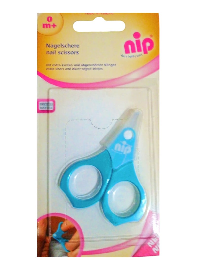 nip - Baby scissors from nip 0+, blue color - Image 1