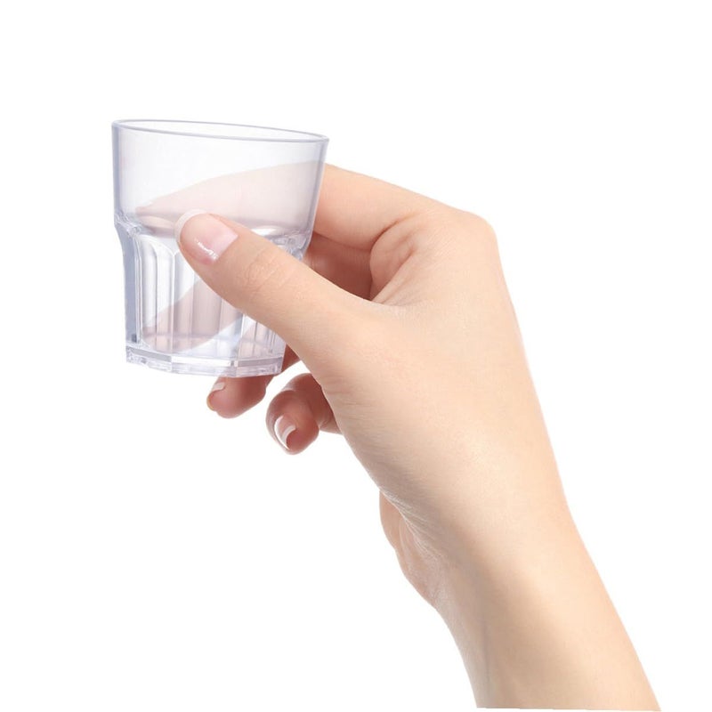 Abaodam 6pc Acrylic Whiskey Cups Set 35ml Shot Glasses For Bar And Liquor Tasting - Image 5