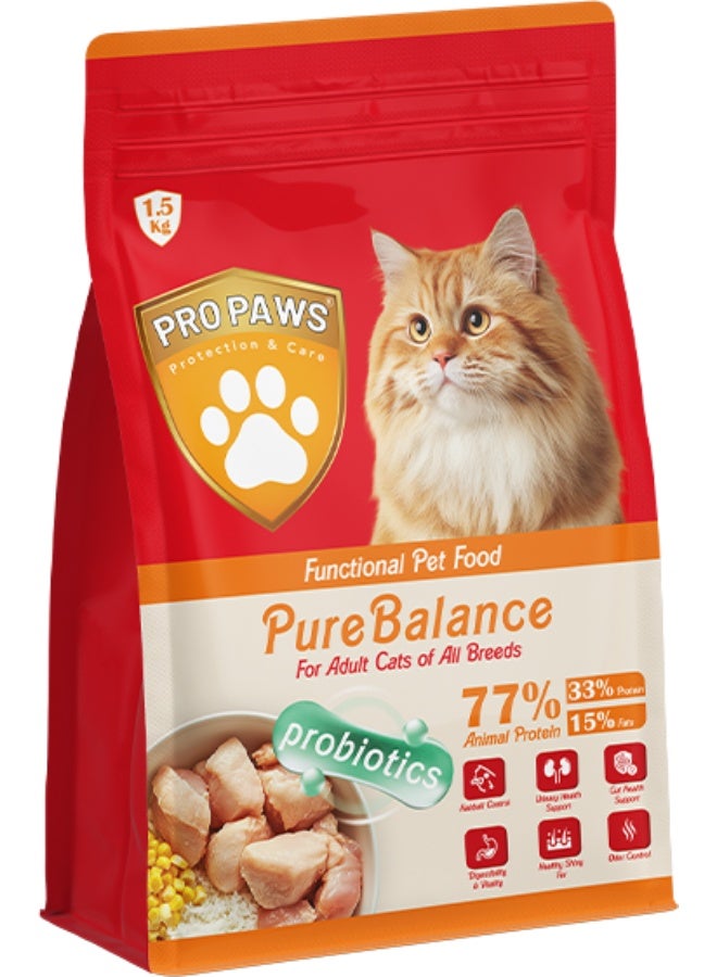 PROPAWS Pure Balance Cats 1.5KG - Image 1