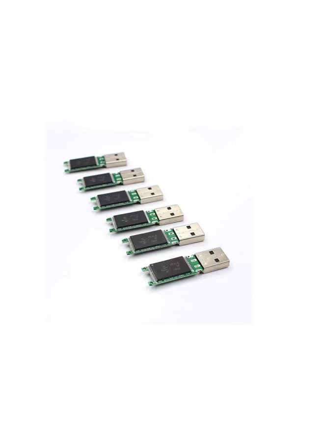 Direct Sales 8G16G32G U Disk Universal Semi-finished USB2.0 USB 2.0 U Disk Foreign Trade-Color:White-Capacity:16GB - Image 1