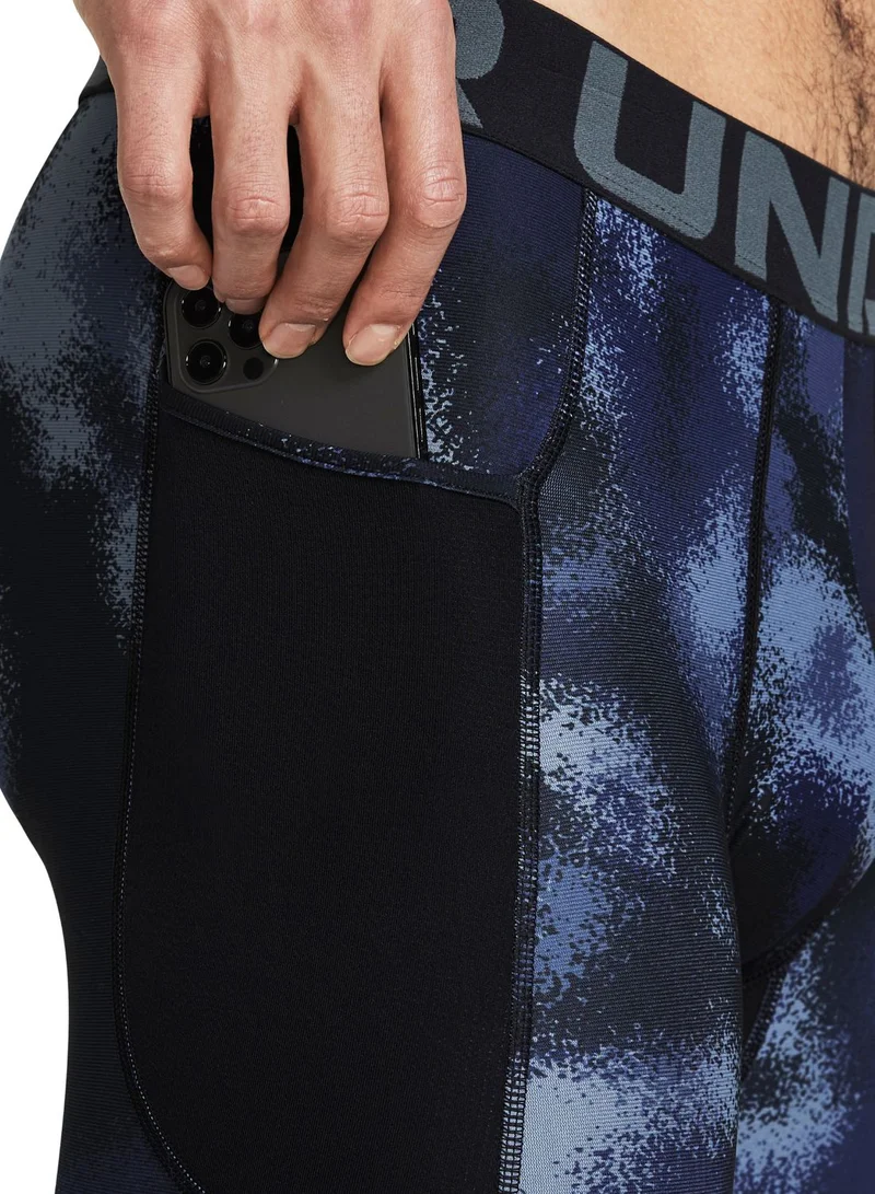 UNDER ARMOUR Heatgear Armour Printed Compression Leggings