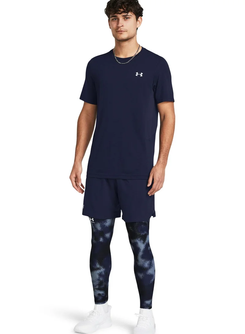 UNDER ARMOUR Heatgear Armour Printed Compression Leggings