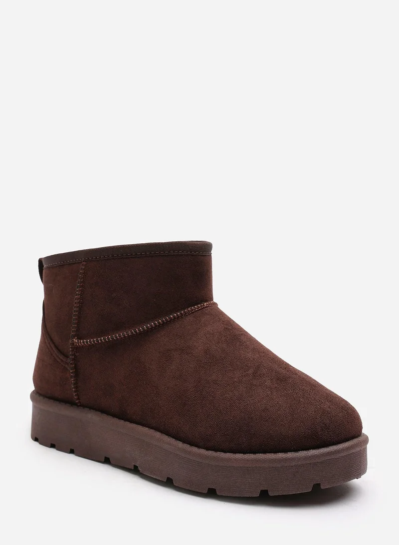 Where's That From 'Pine' Faux Fur Lining Ankle Boots