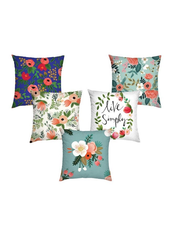 AEROHAVEN™ Set of 5 Turkish Designer Decorative Throw Pillow/Cushion Covers - CC141 (12 X 12 Inches) - Image 2