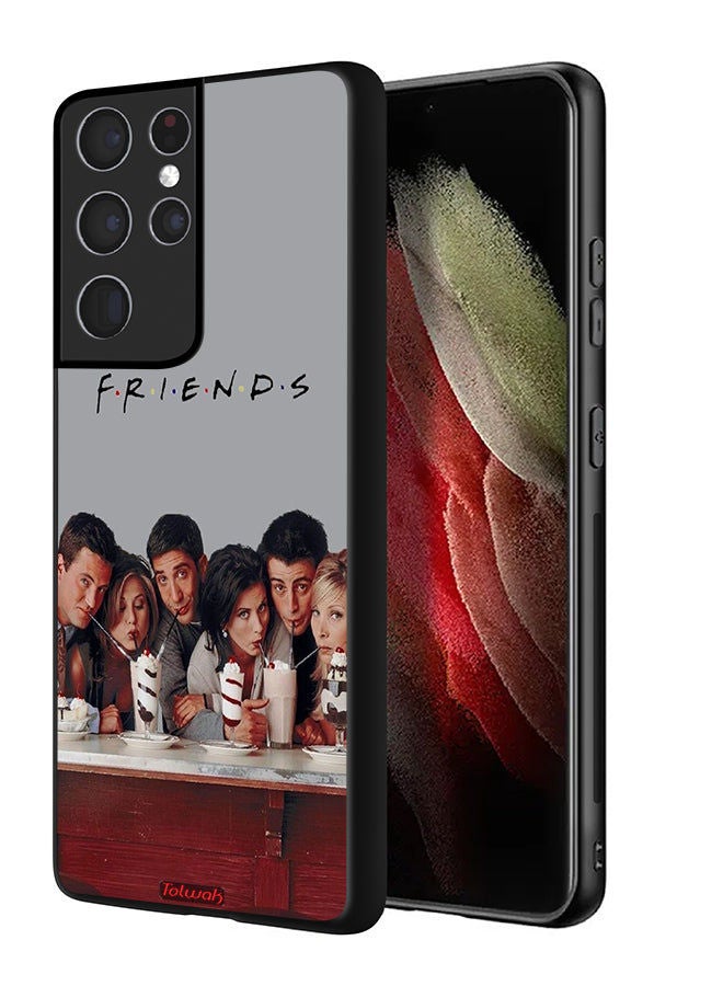 Tolwak غطاء حماية لجهاز سامسونج جالاكسي S21 ألترا 5G من F R I E N D S - Image 1