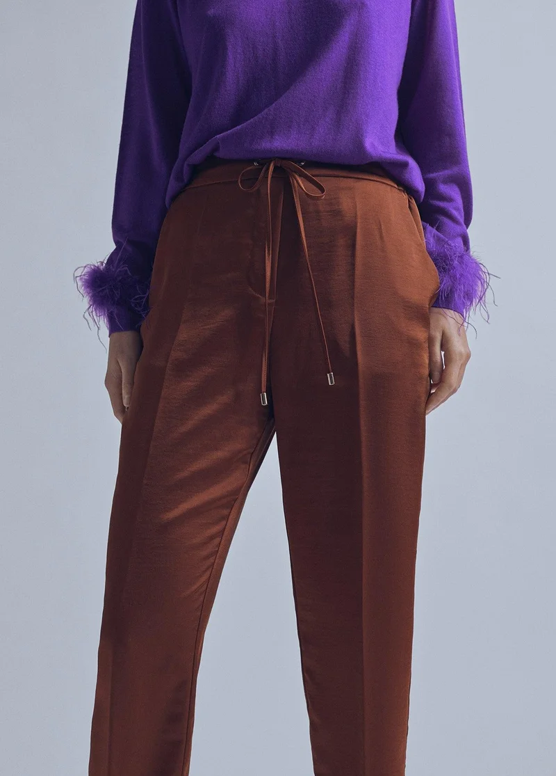Lola Casademunt Satin joggers