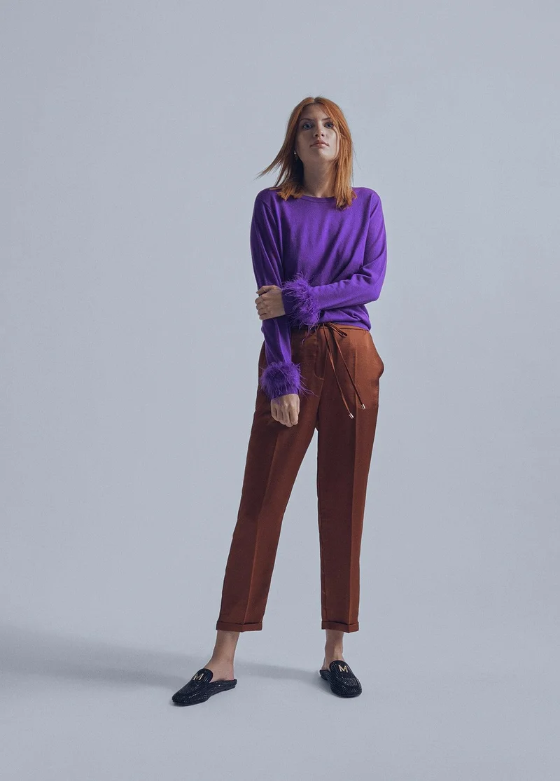 Lola Casademunt Satin joggers