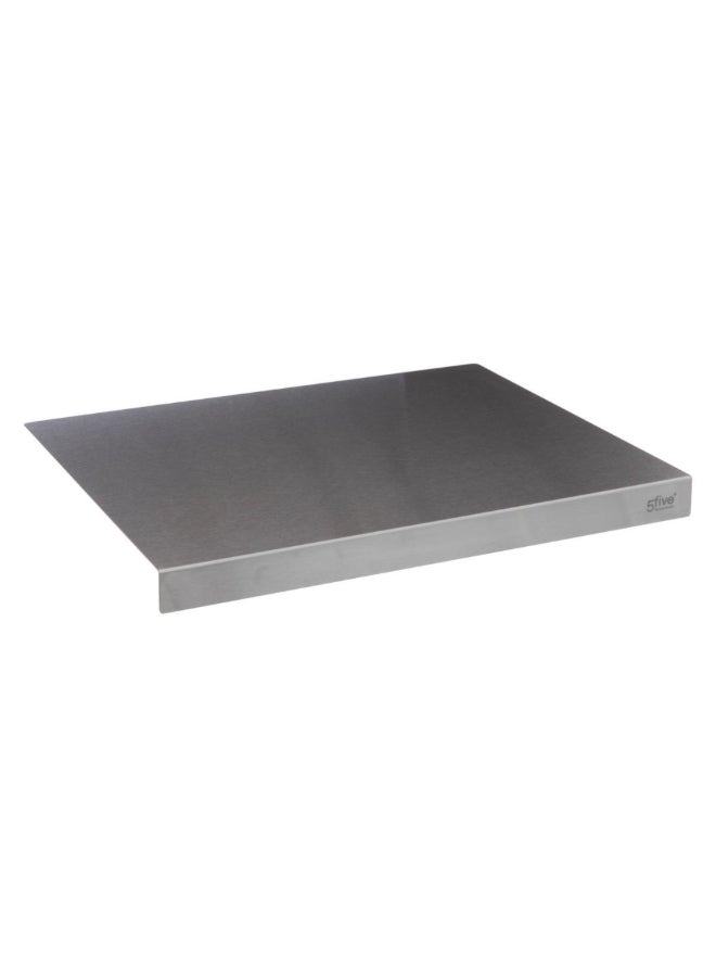 Five Simply Smart Stainless Steel Dough Kneading Board Silver 50 x 40 cm 179748 - Image 1