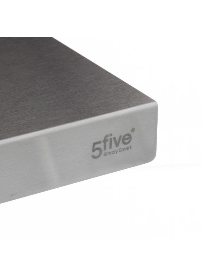 Five Simply Smart Stainless Steel Dough Kneading Board Silver 50 x 40 cm 179748 - Image 2