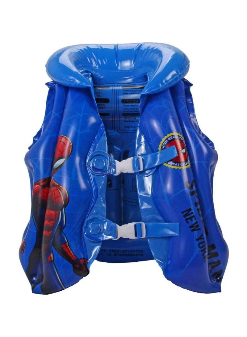 SPIDERMAN Swimming Vest Training Infant Safety Swim Aid - Image 1
