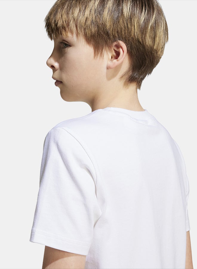 اديداس تيشيرت مطبوع  سمايلي وورلد للأطفال - Image 5