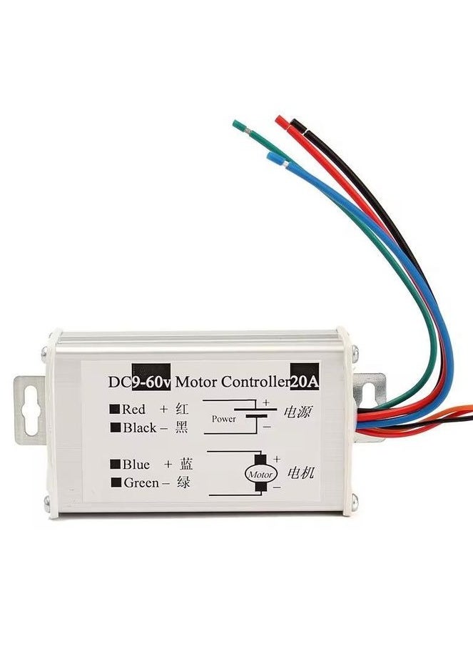 Generic - PWM DC Motor Speed Regulator Controller (9V-60V) 20A - Image 1