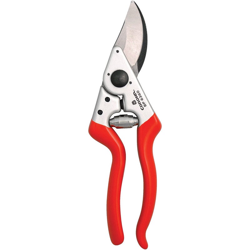 Corona BP 6360 Forged Steel Aluminum Handles Angled Bypass Hand Pruner - 1 inch Cut Capacity Stem and Branch Garden Shears, Red - Image 5