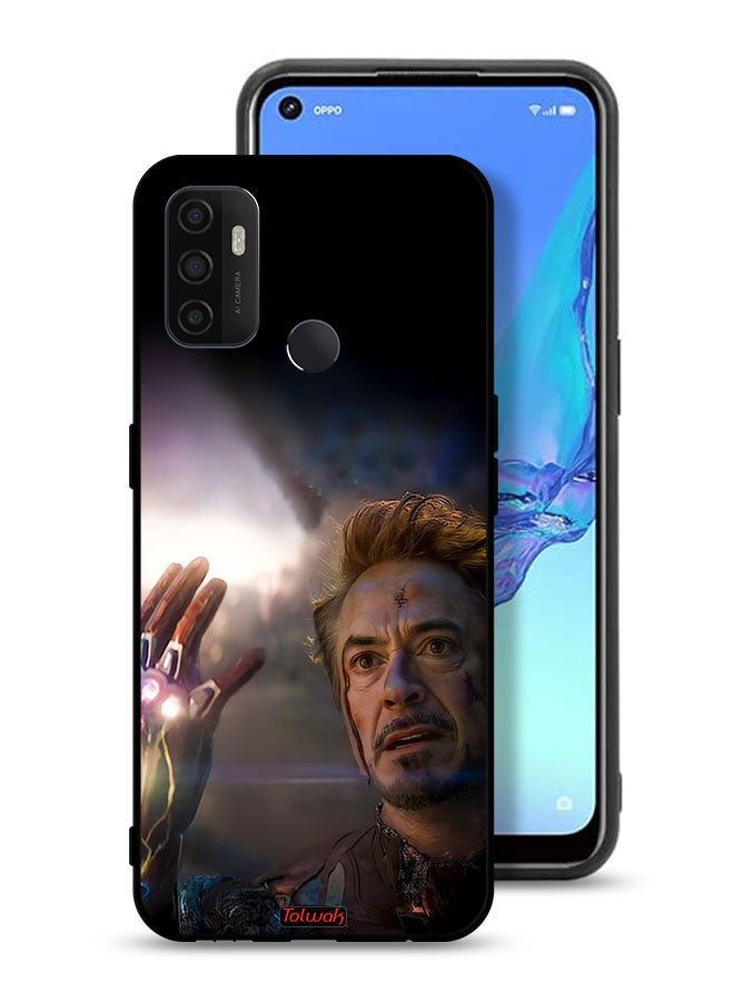 Tolwak Oppo A53 4G Protective Case Cover I Am Iron Man - Image 1