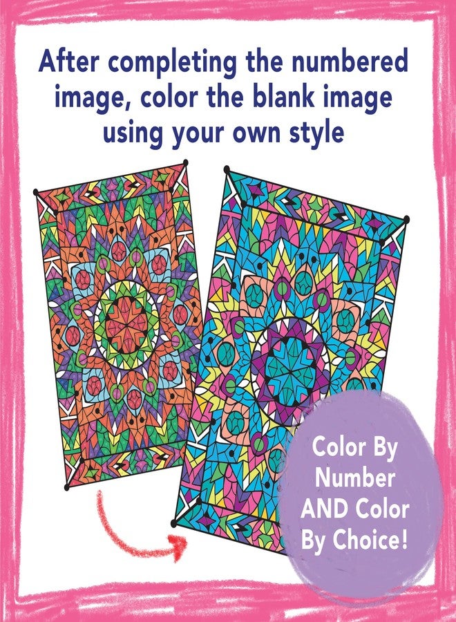MindWare Color By Number Color Counts (Kaleidoscopes) - Image 3