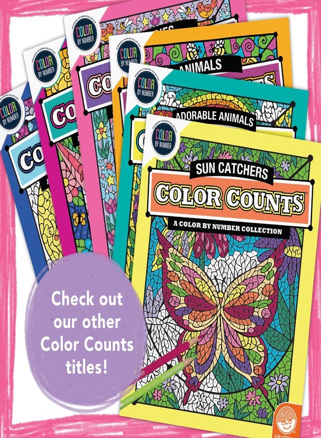 MindWare Color By Number Color Counts (Kaleidoscopes) - Image 5