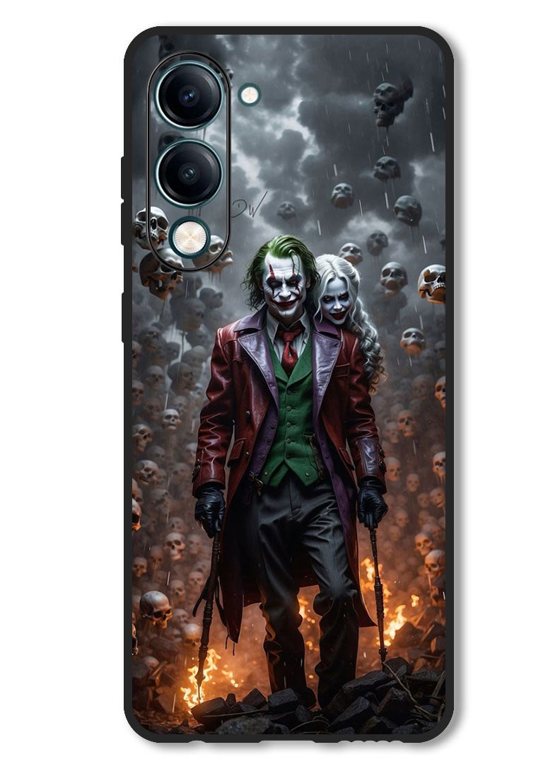 Theodor Case Compatible with Vivo Y29s Protection Shockproof Bumper Cover gotham city armageddon! - Image 1