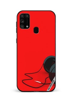 VR CREATIVE Protective Case Cover For Samsung Galaxy M31/M31 Prime Music Design Multicolour  - Image 1