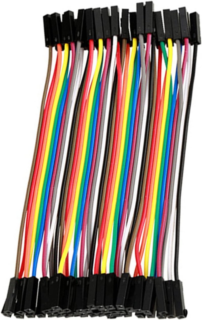 5pcs Colorful 11.5cm Jumper Wires Set 40pin F to F Ribbon Cable for Breadboard - Image 5