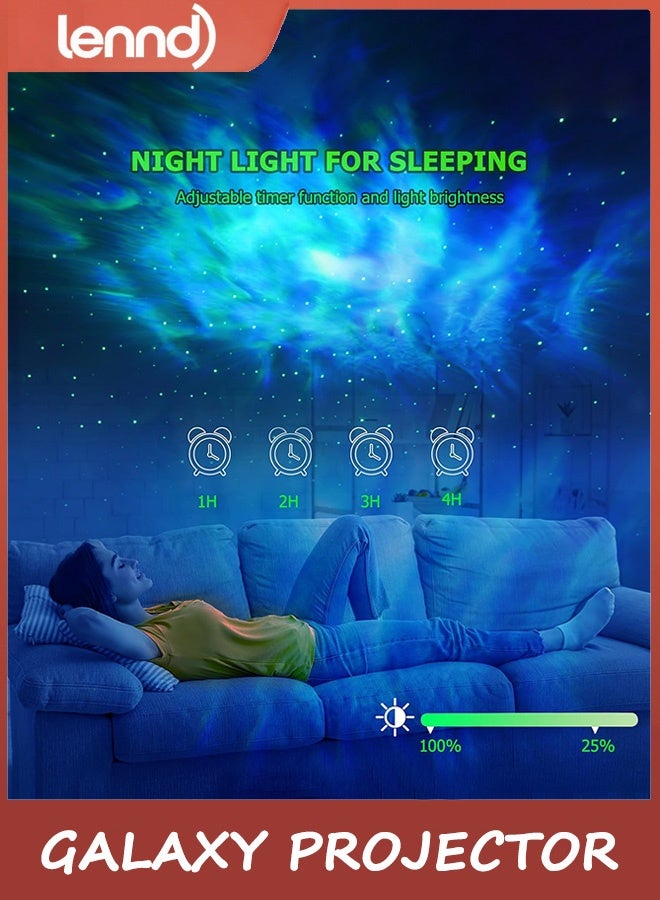 LENND Galaxy Projector,Star Projector with Timer and Remote Control for Adults Bedroom Decoration, Party,Star Night Light  - Image 2