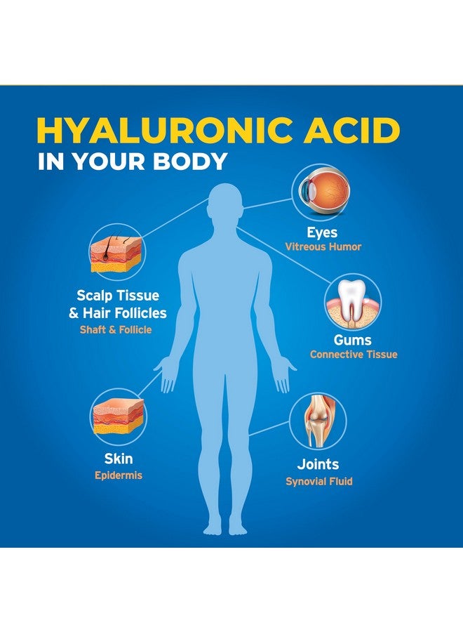 Hyalogic هايالوغيك سينثوفيال سيفن - مكمل حمض الهيالورونيك الفموي 1 أونصة (عبوة من 2) - HA سائل يدعم ترطيب البشرة والعينين والشفتين - خالي من الغلوتين، نباتي - Image 5