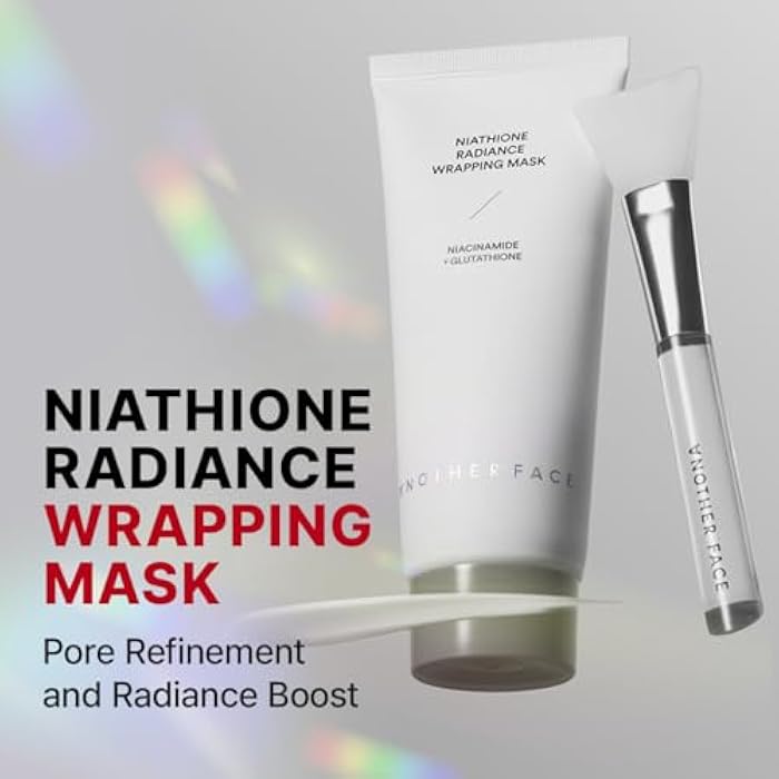 ANOTHERFACE Niathione Wrapping Mask | Overnight Peel Off Facial Mask Pack - Glow Boosting & Firming Glass Skin 3.38Fl.oz. - Image 2