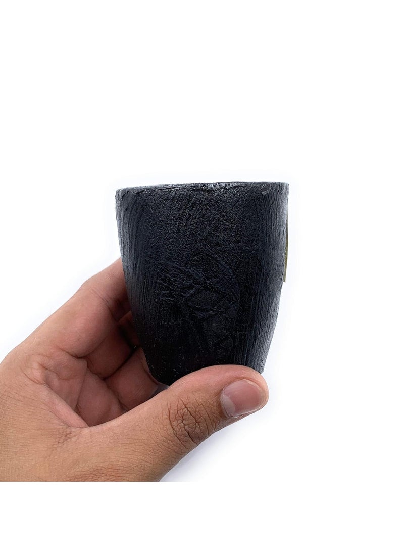 Aone - Aone Salamander Clay Graphite Crucible A1/0-0.56Kg for High Temperature Casting, Refining, Melting of Gold, Silver & Metals for Goldsmith, Metallurgy, Foundry, Bullion,Refinery,Metalsmith,Model Making - Image 1