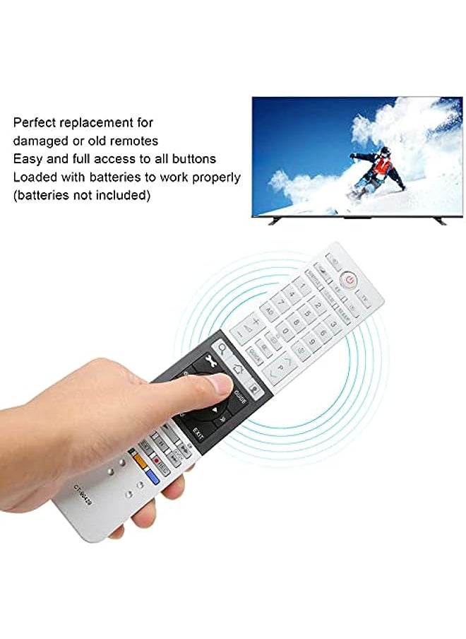 هوها - التحكم عن بُعد الاستبدال العالمي عن بُعد متوافق مع Toshiba CT 90430 CT 90429 CT 90427 CT 90428 CT 90444 4K وغيرها من أجهزة التلفزيون UHD - Image 1