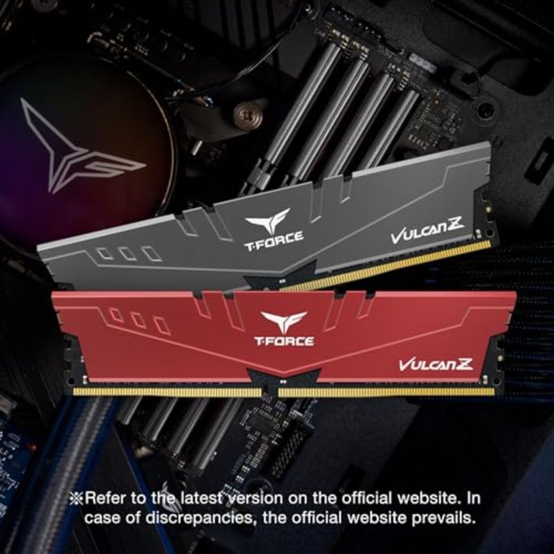 T-Force DDR4 Kit 2x8GB 3200MHz (PC4-25600) CL16 وحدة ذاكرة سطح المكتب Ram () - TLZGD416G3200HC16CDC01 - Image 5