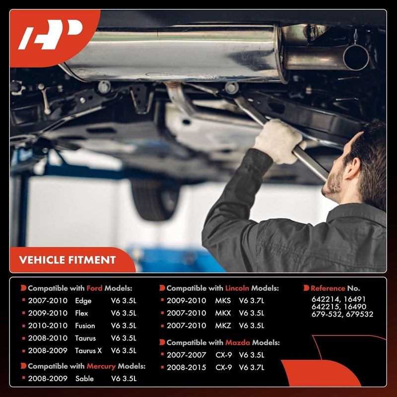 A-Premium Front and Rear Catalytic Converter Kit - Image 2