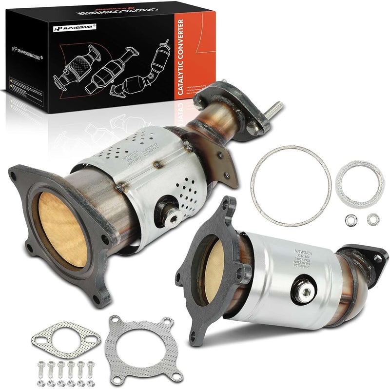 A-Premium Front and Rear Catalytic Converter Kit - Image 1