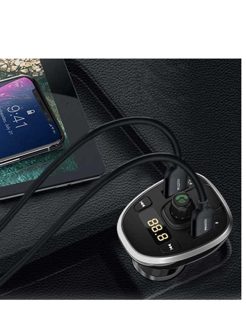Yesido Premium Car Charger With FM Transmitter and Digital Display For Yesido Y39 - Image 3