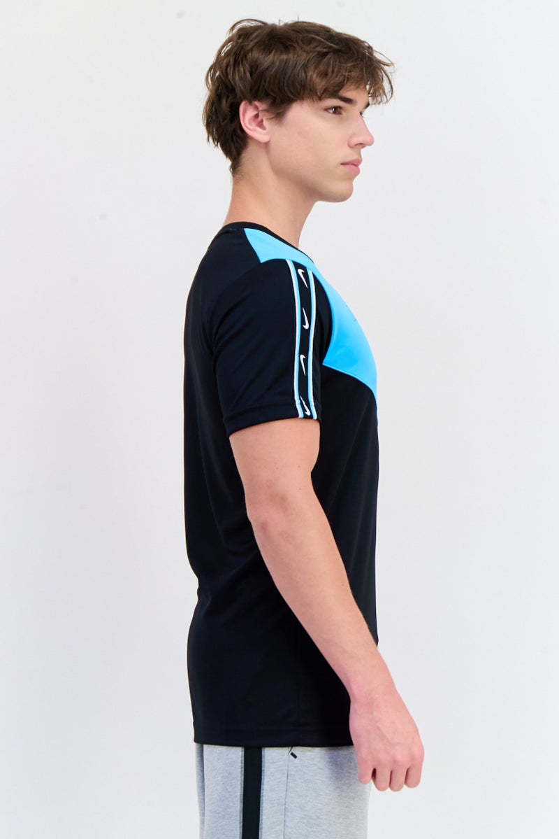 Nike Men Sportswear Fit Short Sleeves Training T-Shirt, Black - Image 4