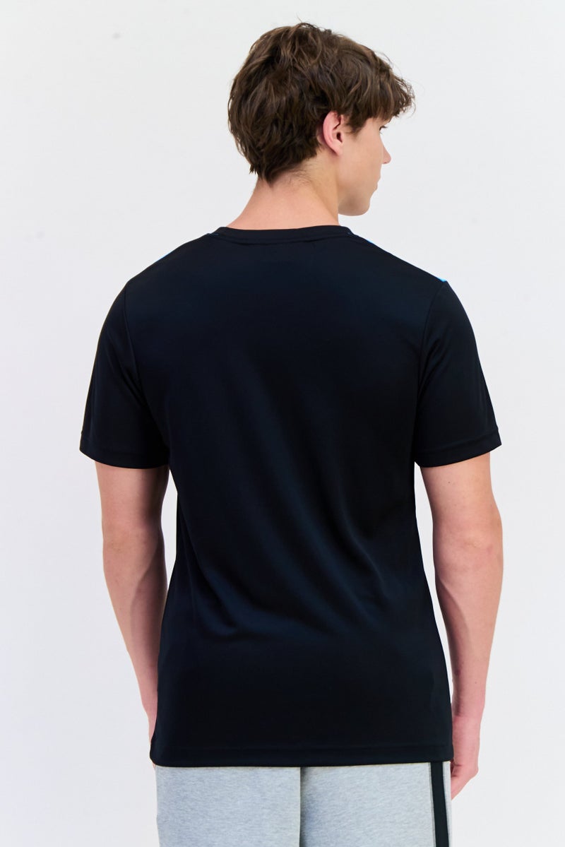 Nike Men Sportswear Fit Short Sleeves Training T-Shirt, Black - Image 2