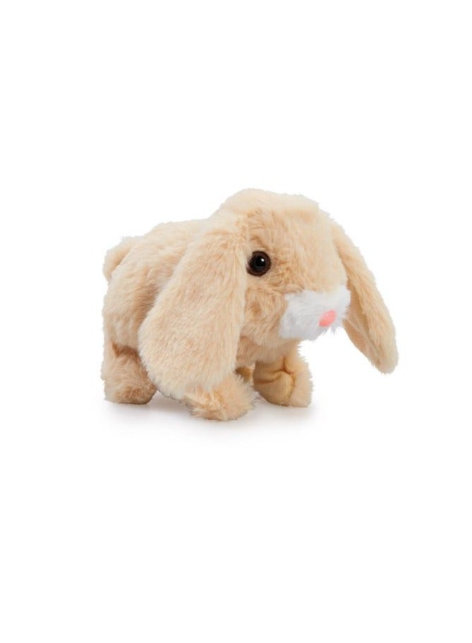 Addo Pitter Patter Teeny Weeny Bunny,  Battery Operated | with Snuffling Sound Effects!  | Soft Toy | Interactive Plush Toy | Snuggling Plush Pet |Gift for Kids and Toddlers - Image 2