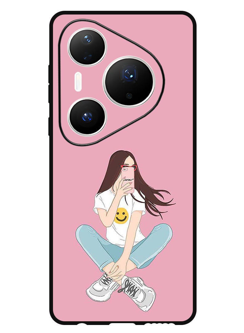 Theodor Case Compatible with Huawei Pura 80 Pro 6.8 Inch Protection Shockproof Bumper Cover Selfie - Image 1