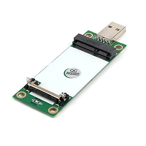 Mustpoint Mini PCIe WWAN Card to USB Adapter with SIM Slot, Mini PCI Express WWAN/LTE/4G Module Tester Converter, Support 30mm 50mm Wireless Wide Area Network Card - Image 1