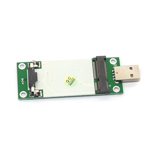 Mustpoint Mini PCIe WWAN Card to USB Adapter with SIM Slot, Mini PCI Express WWAN/LTE/4G Module Tester Converter, Support 30mm 50mm Wireless Wide Area Network Card - Image 4