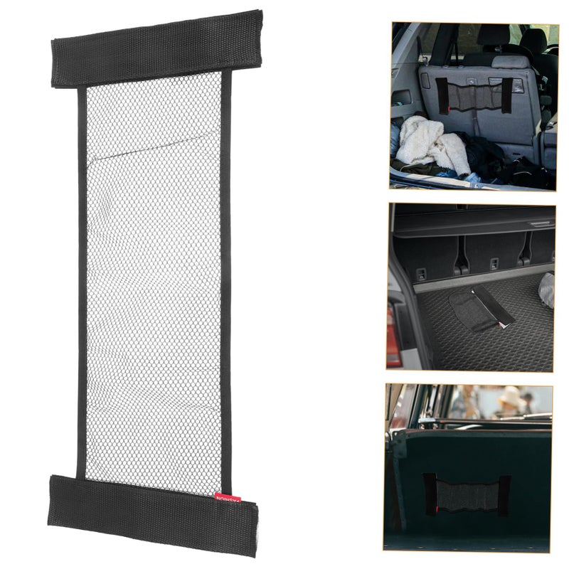 3 Pack Car Trunk Organizer And Cargo Net Set For Automotive Storage - Image 3