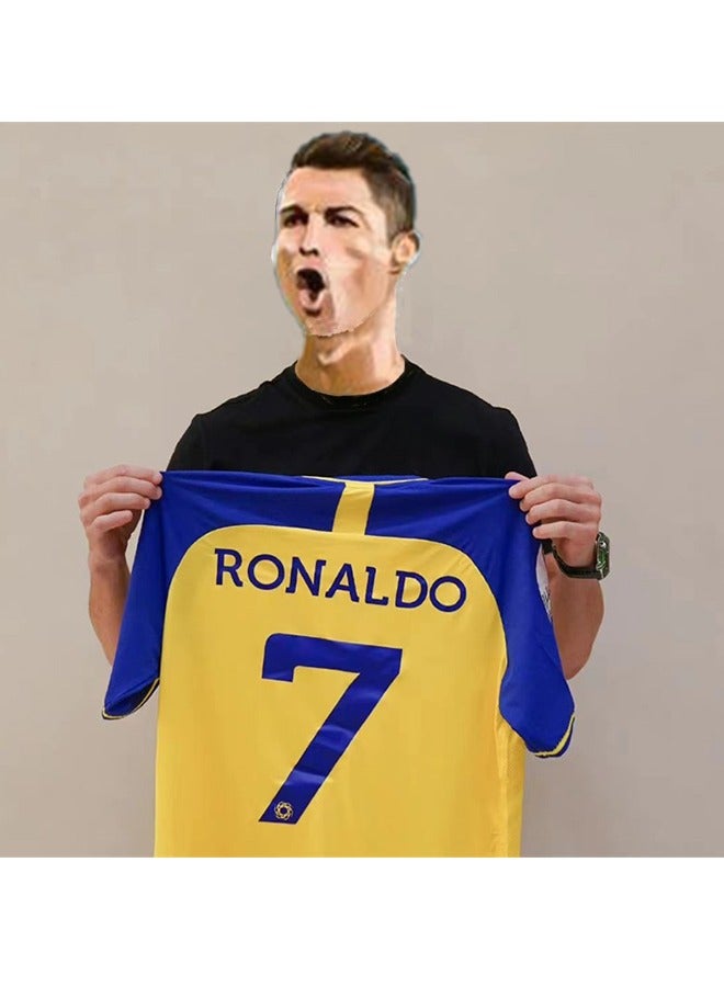 Al-Nassr FC No. 7  fans football uniform - Image 1