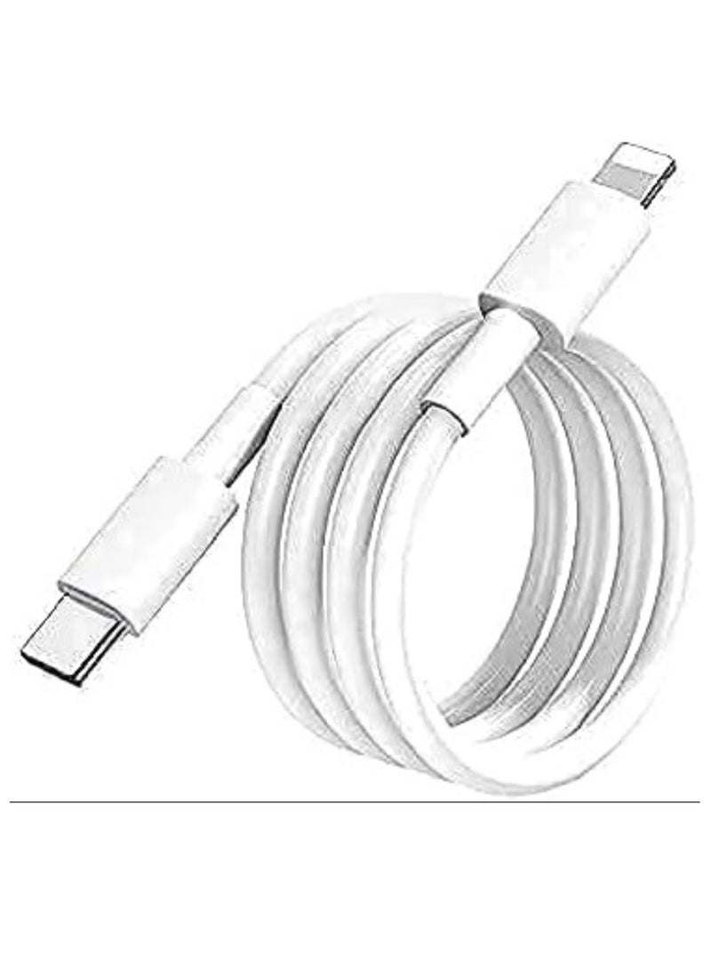ELTRAZONE - 20W Fast Charging Compaible For iphone 12 mini/12/12 Pro/13/13 pro/13 promax/13mini,Type C to Lightning Cable[MFi Certified] USB C to Apple PD Cable Fast Charger, iPad, Macbook (White 1M) - Image 1