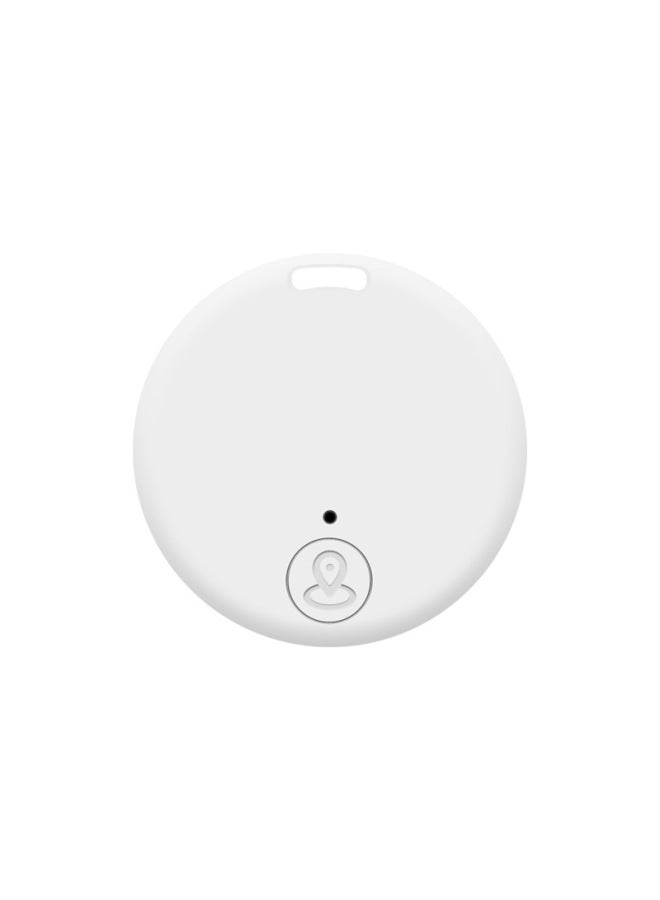 Neutral New Round Bluetooth Anti-lost Device Smart Portable 5.2 Pet Phone App Positioning Two-way Reminder Alarm - Image 1