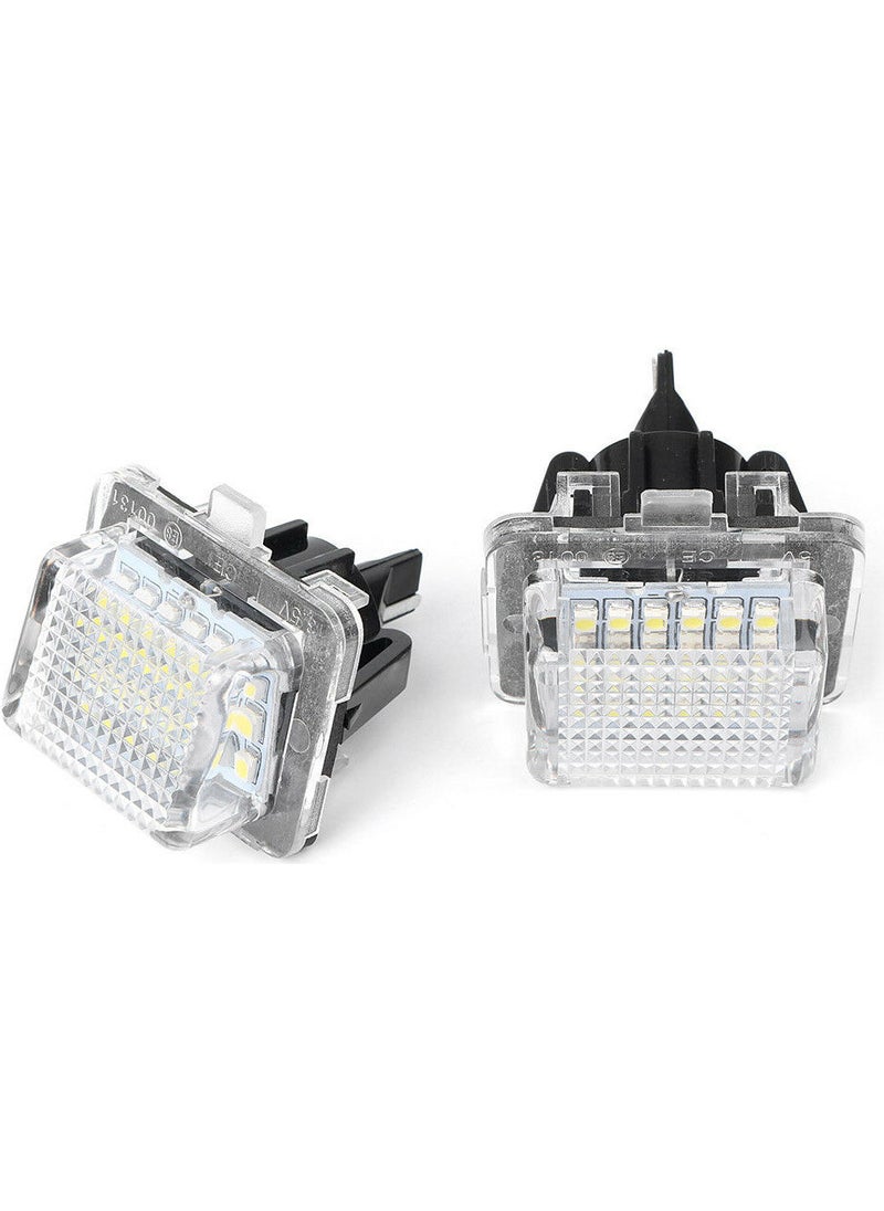 Techmaster Mercedes E W212 C W204 S W221 Sl License Plate LED Lighting Lamp  - Image 2