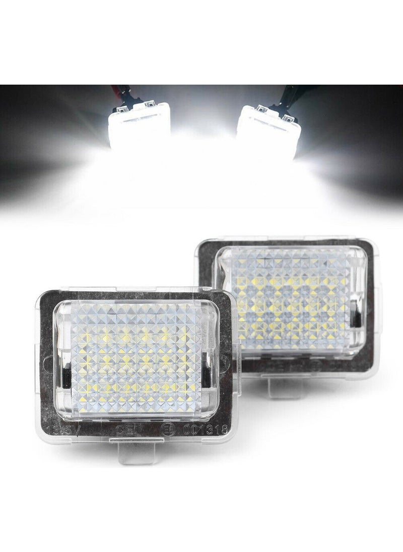 Techmaster Mercedes E W212 C W204 S W221 Sl License Plate LED Lighting Lamp  - Image 3