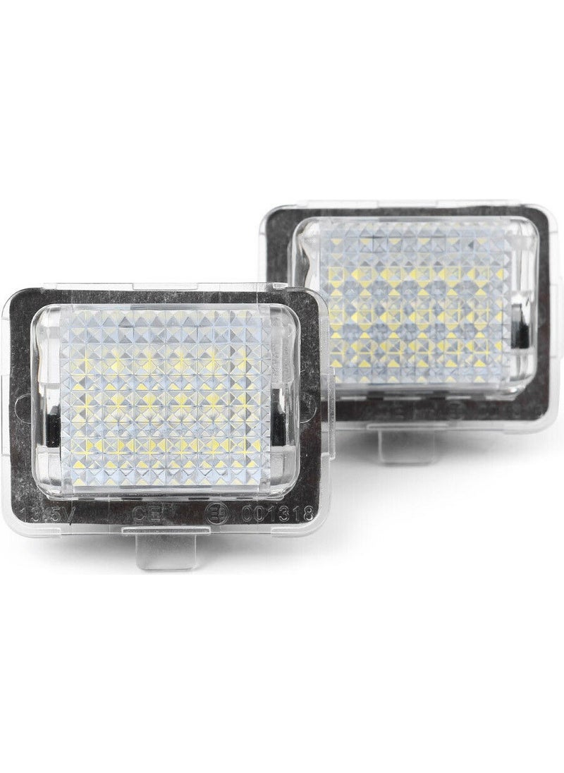 Techmaster Mercedes E W212 C W204 S W221 Sl License Plate LED Lighting Lamp  - Image 4