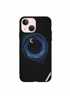 Protective Case Cover For Apple iPhone 13 Moonlight Design Multicolour