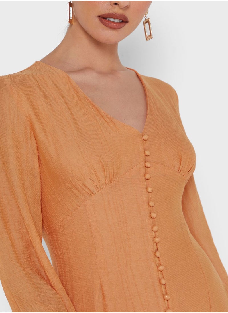 Khizana - Rufflle Hem Dress - Image 1