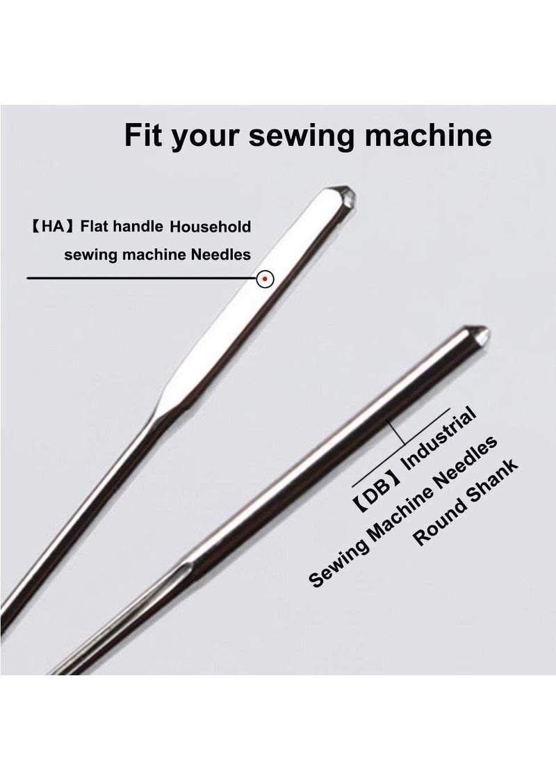 SYOSI 10 قطع إبر ماكينة الخياطة العالمية 90/14 لسينجر برذر جانومي ماكينة الخياطة الإلكترونية المنزلية - Image 5