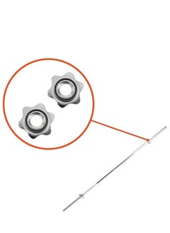 KANGAROO 120cm Weight Lifting Bar with Chrome Pivot Lock, Exercise Bar  - Image 5