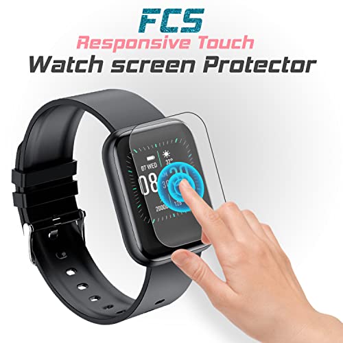 FCS smartwatch screen guard for Casio Vintage Watch-A-158WA-1Q | Pack of 3 | Edge to Edge Coverage | Ultrathin 0.33mm 9H anti shock flexible screen protector (CASIO-A158WA-1DF-X) - Image 5